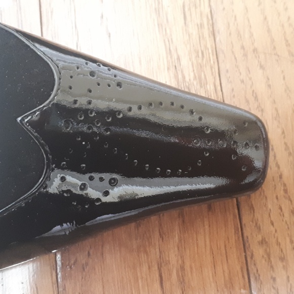 Anne Klein black slingback shoes - Picture 7 of 8